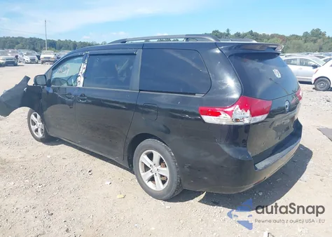 2011 Toyota Sienna Le V6 from USA, damaged, VIN 5TDKK3DC8BS117947